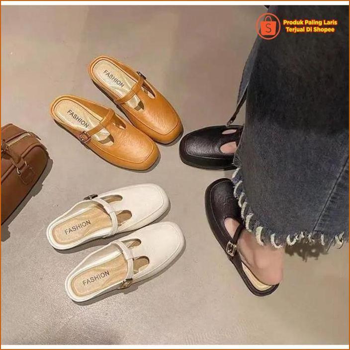 Sandal Jelly Wanita Terbaru/Sendal Slip On/ Sandal Wanita Kekinian/Sandal Lucu Balance 4488 Inspirat