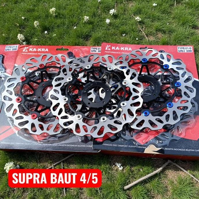 TERBARU - Disc Brake Model Panigale Piringan Cakram Depan 300MM MODEL PSM KTC Supra X 100 Supra Fit 