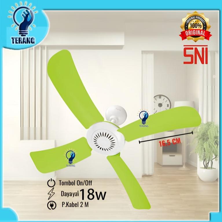 CUCI GUDANG Mini fan - Kipas gantung - ceiling fan 12 watt Kyzuku