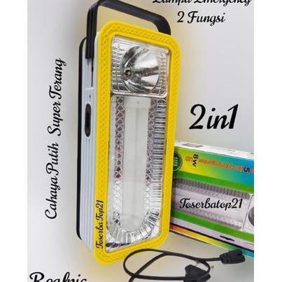 Expert- LED EMERGENCY / Lampu Emergency 2in1 Lampu Cas Super Terang
