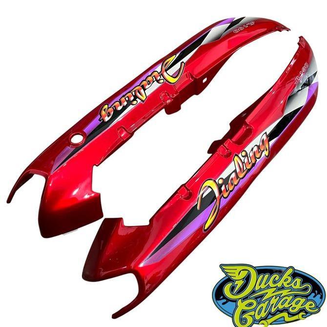 TERBARU - Cover Body Bodi Samping Kiri Kanan Jialing PNP Grand Bulus 91 - 92 MERAH