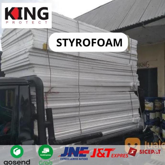 Wkwkw- Styrofoam Hard Lembaran 1 Cm 100 X 200