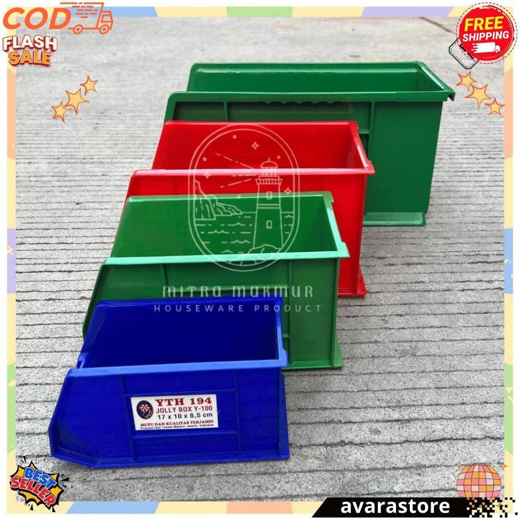 Kotak Box Aksesoris / Jolly Box Baut / Container Box Jolly Yth 100 200 300 400 Cod