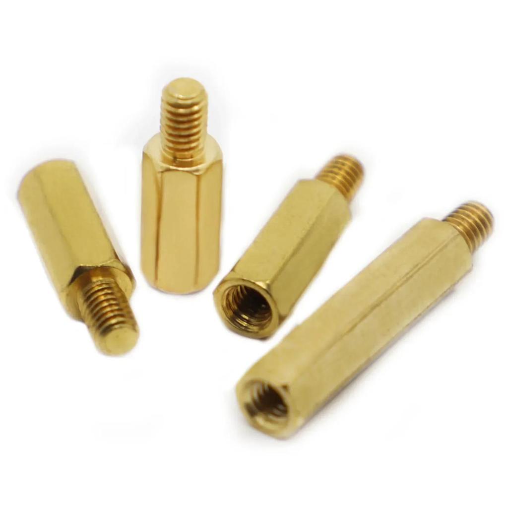 Hex Brass Standoff Spacer Screw Pillar Fixed PCB Computer PC Motherboard Female Male Standoff Spacer