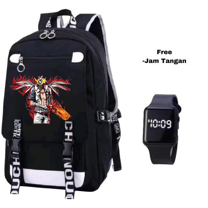 Kyut- Tas Ransel Anime  Tas Sekolah Karakter Anime  Tas Ransel Karakter Superhero  Tas Ransel Bergam