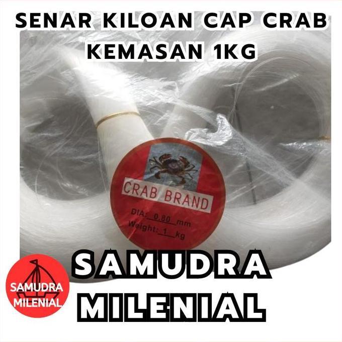 TOKOEDA - SENAR PANCING NYLON KILOAN 0.6MM1.8MM KEMASAN 1KG GROSIR