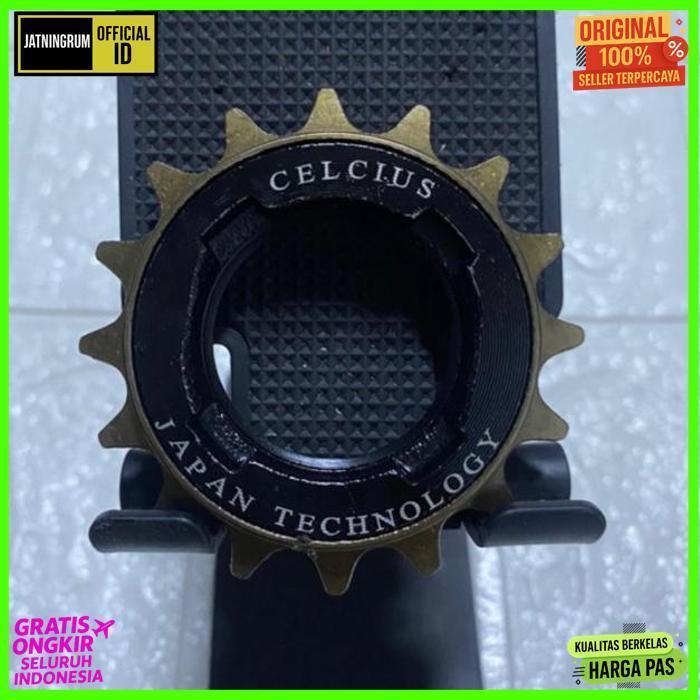 Sale Freewheel Gir Jangkrik Celcius 16T Modifikasi/ Gir Jangkrik Celcius Japan Technology /Gir Freew