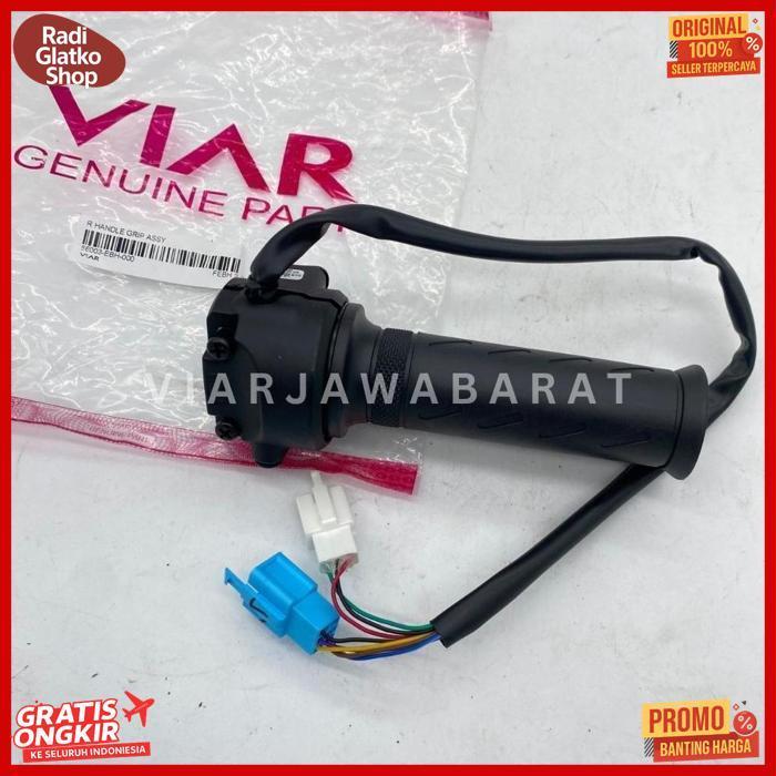 Kekinian Grip Gas E-Bike Viar C2 C 2 Sepeda Listrik / Grip Kanan Gas Viar C2 C 2 / Grip Sepeda Listr