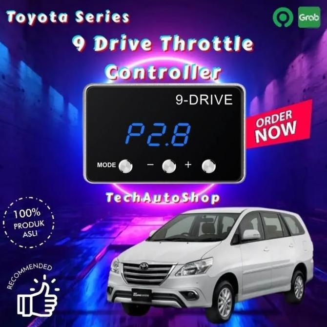 9 Drive Throttle Controller Toyota Innova 2004-2015 Piggyback 9Drive