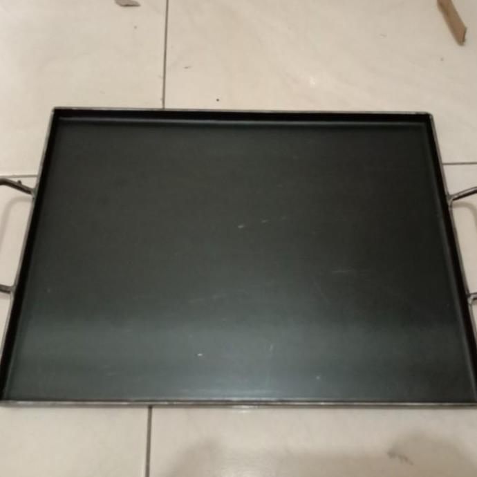 loyang roti bakar / panggangan roti / wajan roti bakar plat baja 30x40