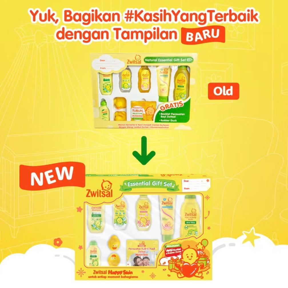Viral  Zwitsal-Gift Box Alat Perlengkapan Mandi Bayi Gift Box Murah