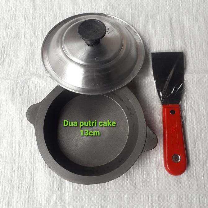 TERLARIS - Cetakan martabak mini/unyil 13cm + tutup & kape stainless