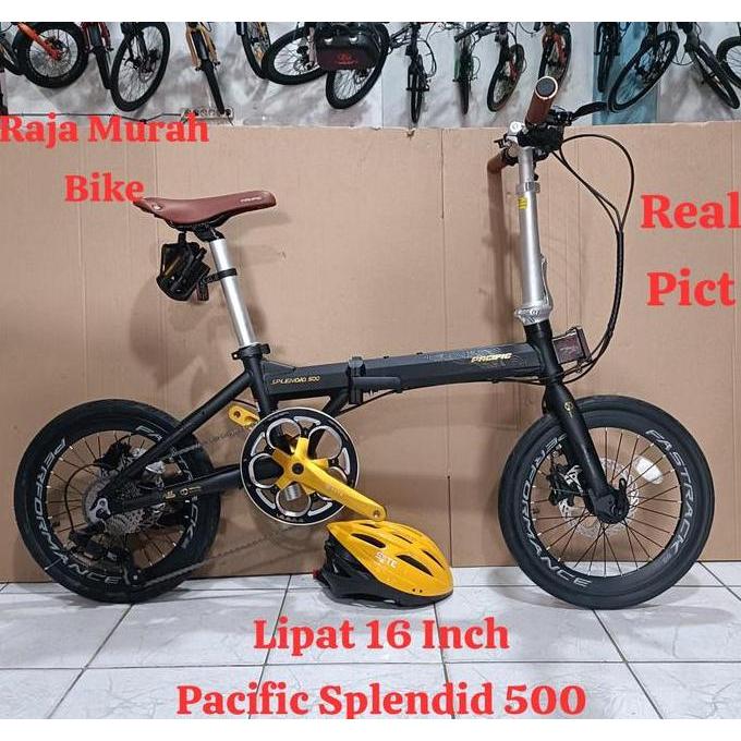 Terlaris Sepeda Lipat Pacific Splendid 500 16 Inch Sepeda Lipat 16 Inch Pacific Splendid 500