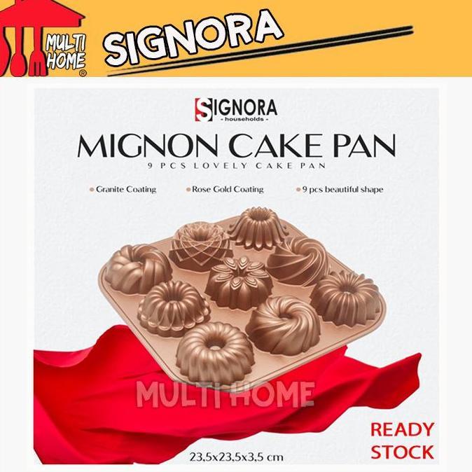 NEW - Loyang Signora Mignon Cake / Mignone Cake pan Signora / Loyang Sultan