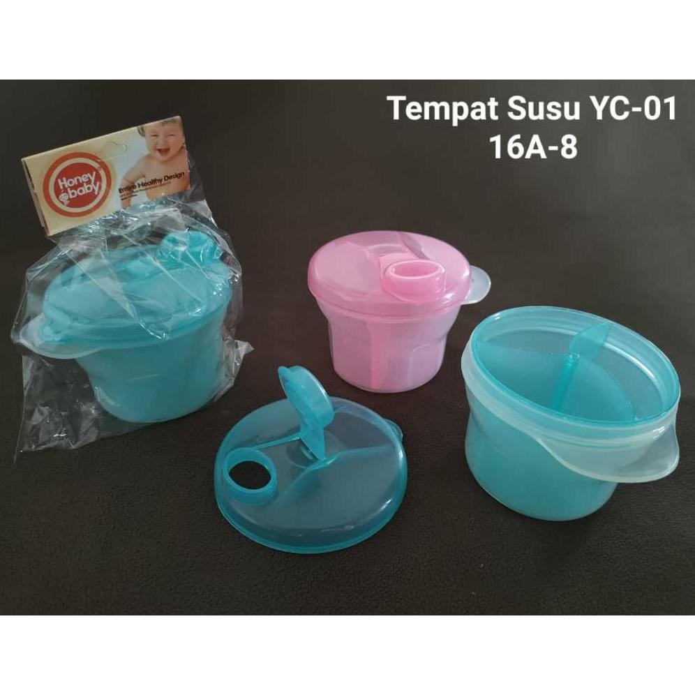 Viral !!! Container Susu Bayi / Container Sekat 3 / Dispenser Susu Bayi / Tempat Susu Bayi