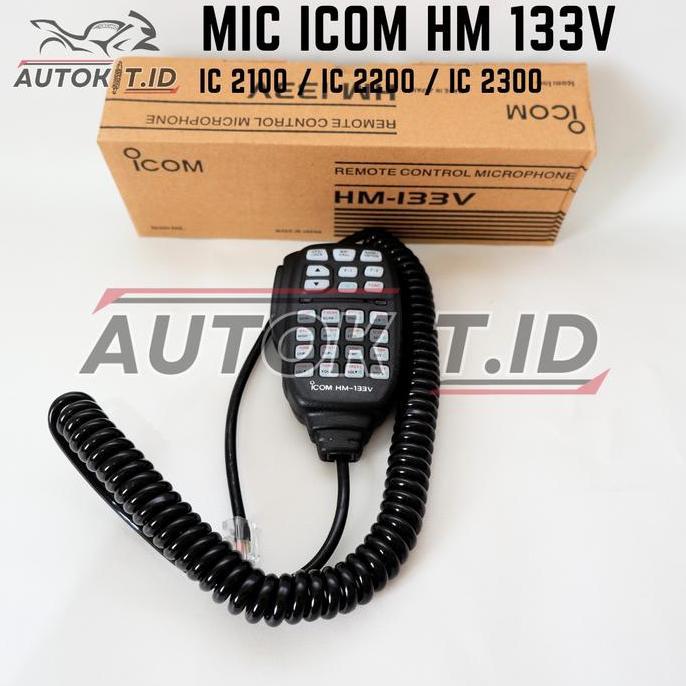 TERMURAH - MIC ICOM HM 133V MIK ICOM HM133 HM 133 EXTRAMIC IC 2200 2300 2300H