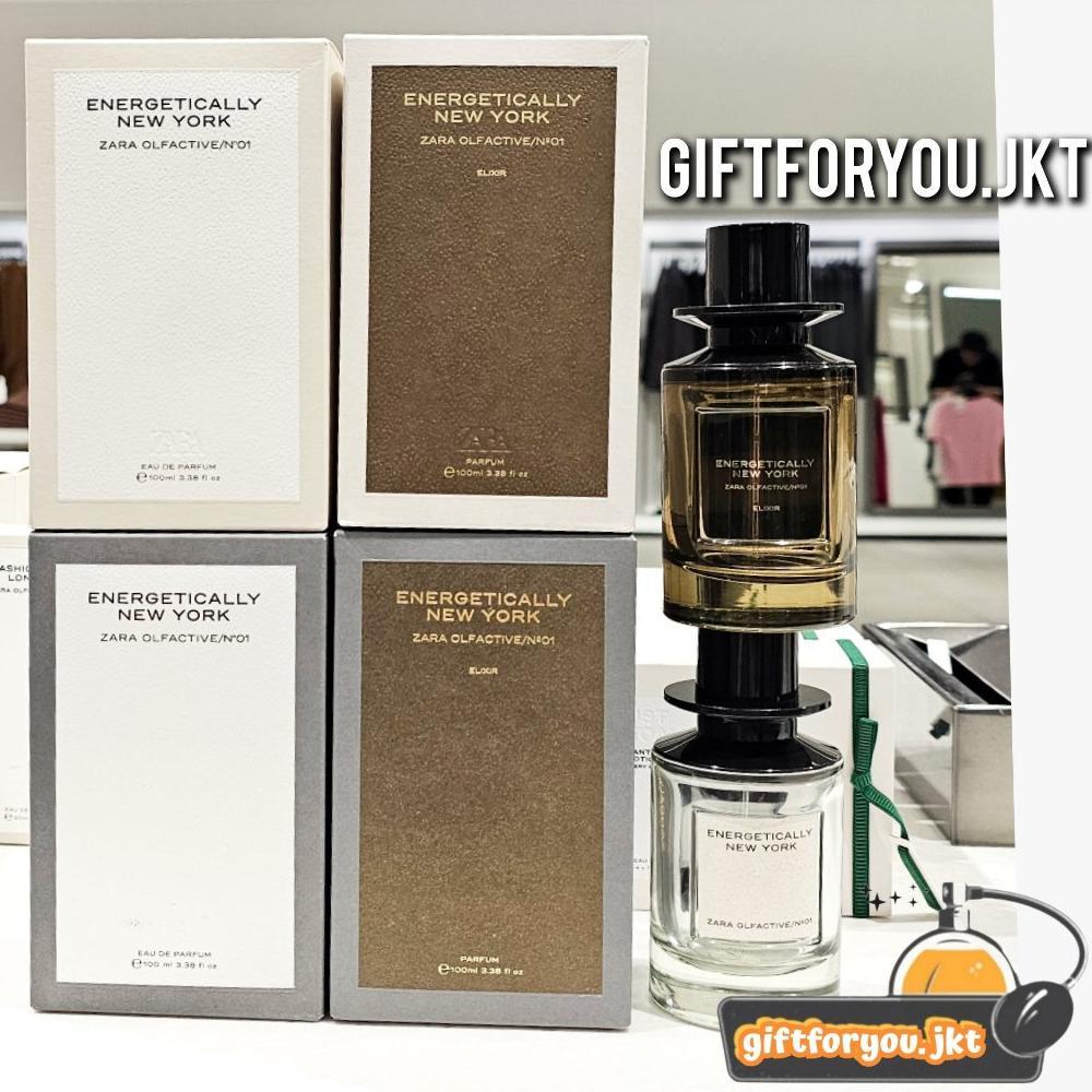 Parfum Zara Energetically New York 30 100 ml EDP / Elixir Original Olfactive No 01 Woman Perfume Wan