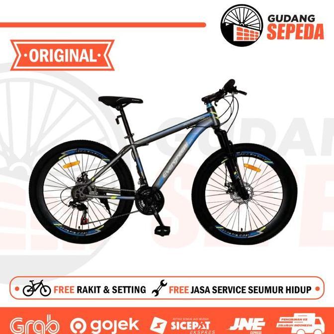 Terlaris Sepeda Gunung Mtb Evergreen 26 Inch 540 Bisa Buat Roadbike Ready Stock