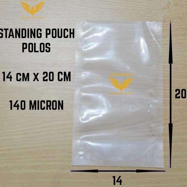 Standing Pouch 14 x 20 Tebal | Plastik Pouch | Kemasan Pouch Cairan