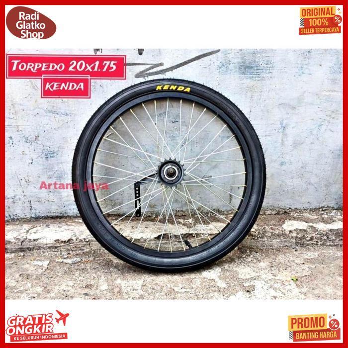 Kekinian Roda Sepeda Bmx 20 Torpedo Roda Sepeda 20 In Velg 20 In Set Ban Luar Dalam