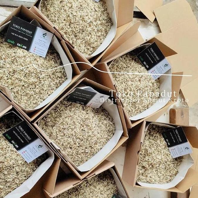 KROTO SUPER, KERING / PERA. MAKANAN BURUNG, UMPAN PANCING, 1/4 KG