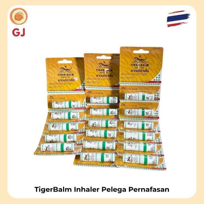 New- Inhaler Tiger Balm Inhaler Thailand Original Pelega Hidung Tersumbat