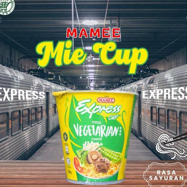 Mamee Mie Express Cup Nt Rasa Perisa Vegetarian