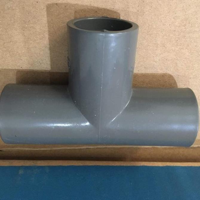 Tee PVC 1 1/2" x 1" Rucika AW / PVC Tee 1 1/2" x 1" / Tee PVC R. AW