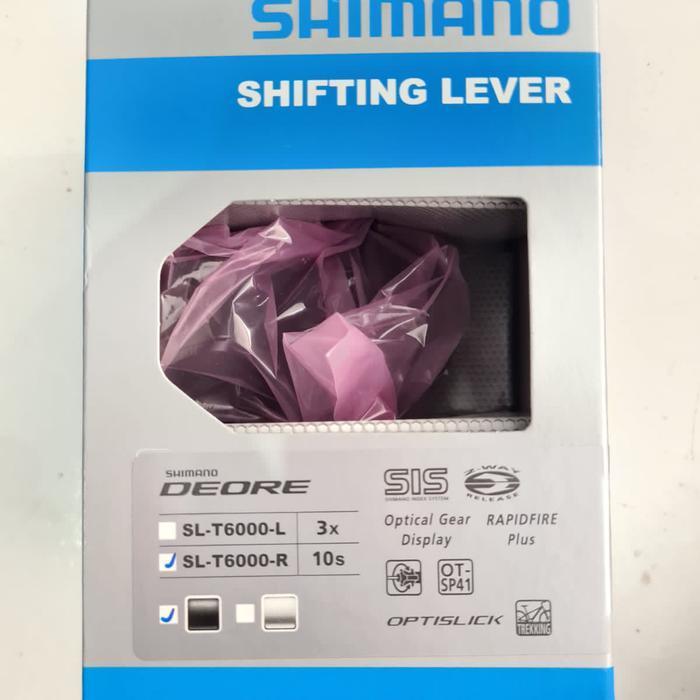 Shifter Lever / Sl Shimano Deore T6000 Right / 10 Speed 10 Sp Original Dan Terpercaya