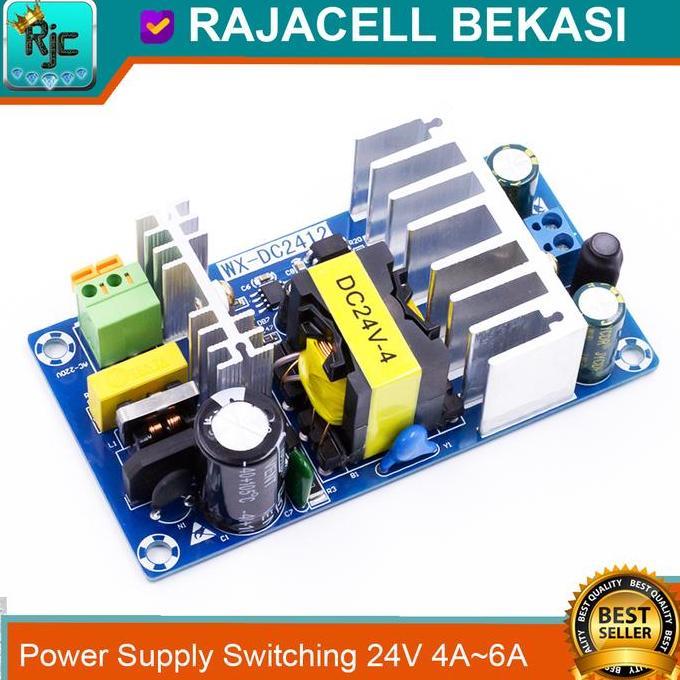 Power Supply Switching 24V 4A - 6A Adaptor AC-DC PSU SMPS 24V 3A 5A 6A
