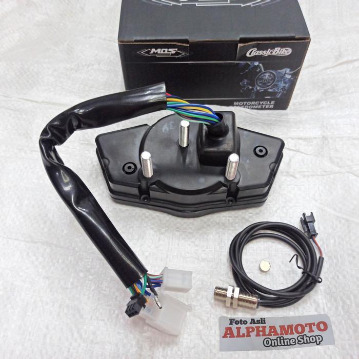 Spidometer Rpm Digital Model Koso Rx1N Spido Takometer Speedometer Original Dan Terpercaya