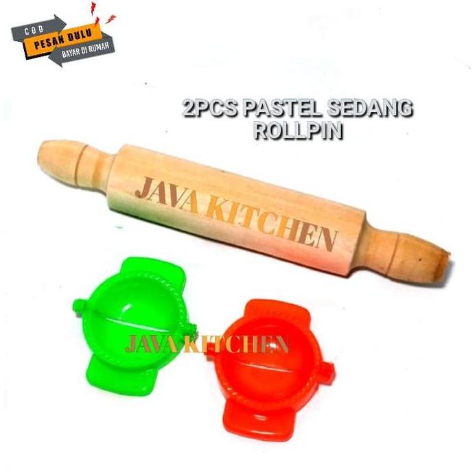 New- Cetakan Kue Pastel / Cetakan Cireng Jumbo Besar Dan Sedang Isi 2Pcs Bonus Penggilas Adonan