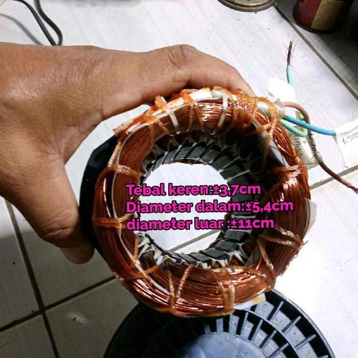 Spull Stator Gulungan Pompa Air Panasonic 125,129,Sanyo 125 Watt Original Dan Terpercaya
