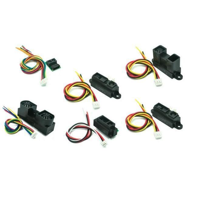 Scrt- Sensor Jarak Gp2Y Series Sharp Ir Infrared Distance Detection 2-15 4-30 20-150 10-80 100-550 4