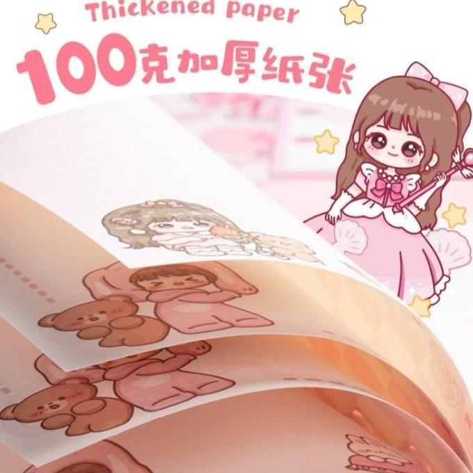RADEJARRR - A6 ORJI BINDER SET - DIARY NINI PRINCESS FRIENDS KARTON PAPER