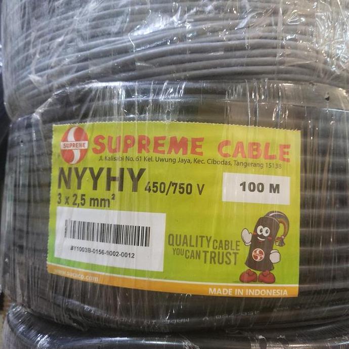 NEW KABEL NYYHY 3X2.5MM 100METER SUPREME
