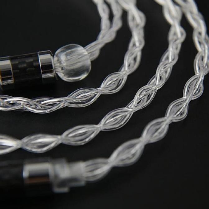 NICEHCK 4N Litz Pure Silver Earphone Upgrade Cable 0,78 MMCX QDC