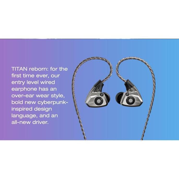 DUNU TITAN S 11mm Single LCP Dynamic Drivers 2pin HiFi In-ear IEM