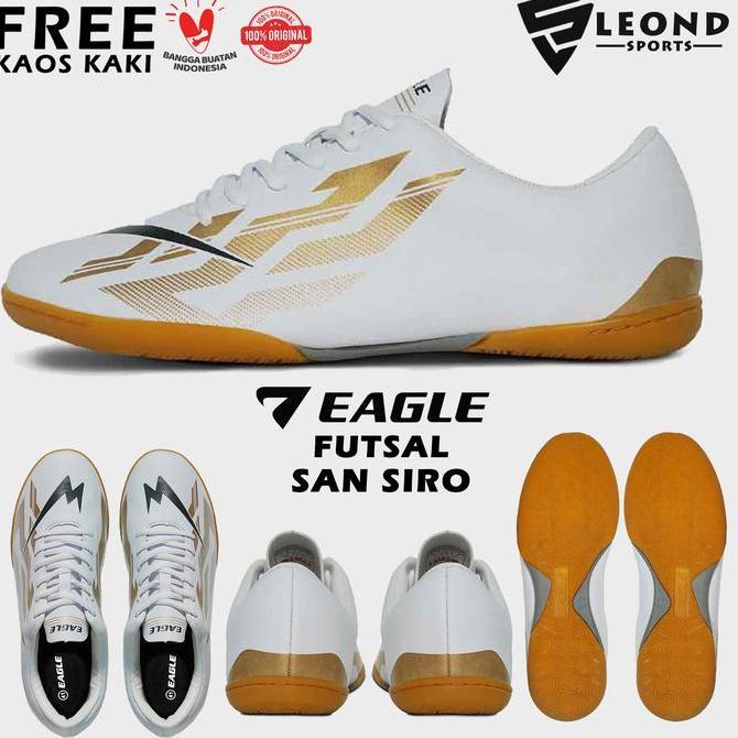 Sepatu Futsal Merk Eagle San Siro Original Sepatu Bola Futsal Eagle San Siro