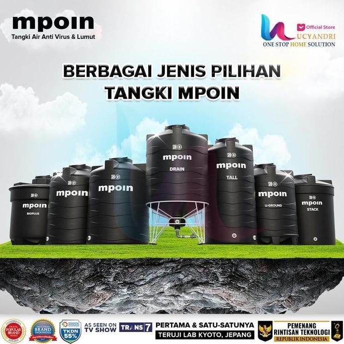 Grosir Toren Air Mpoin 5000 L Gelang Ring Tangki Air Tandon Mpoin Plus