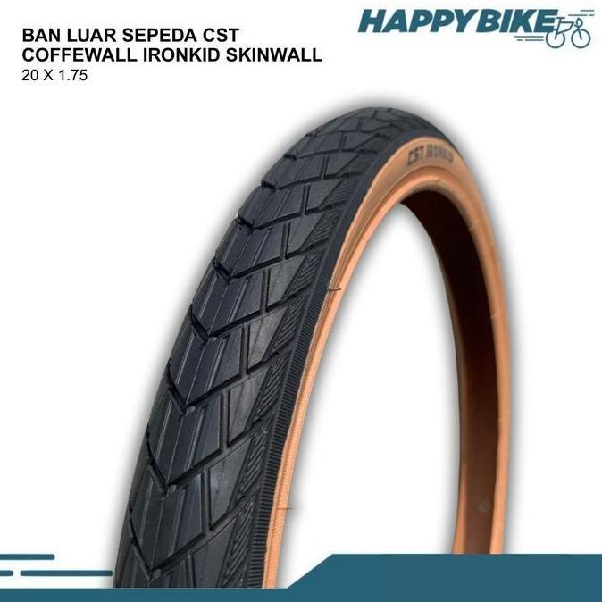 Promo CST Tire Ban Luar Sepeda Lipat Minion BMX Coffe Wall 20 x 1.75 dan 20 x 2.00 COD