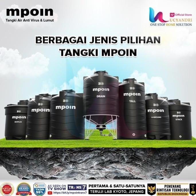 Grosir Tangki Air Mpoin 2000 Drain Toren Tandon Tanki 2000 Liter Mpoin Plus