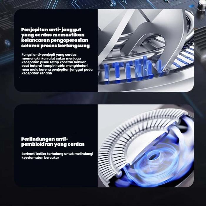 Enchen Mini 6  Alat Cukur Portable Kumis Dan Jenggot Mini Shaver Cukuran Jenggot Jenggot Elektrik Wa