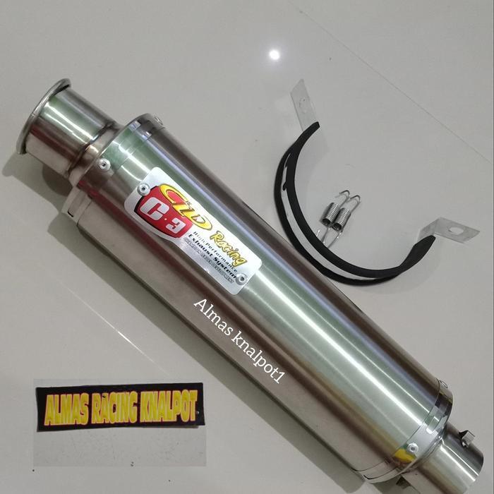 Knalpot Cld Racing Silincer Cld Selencer Cld Inlet 50Mm Slincer Cld Original Dan Terpercaya