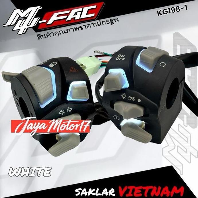 Degankali  - Saklar Set Kiri-Kanan saklar vietnam Saklar Led Lampu Variasi Pnp NMAX OLD / Lama / Var