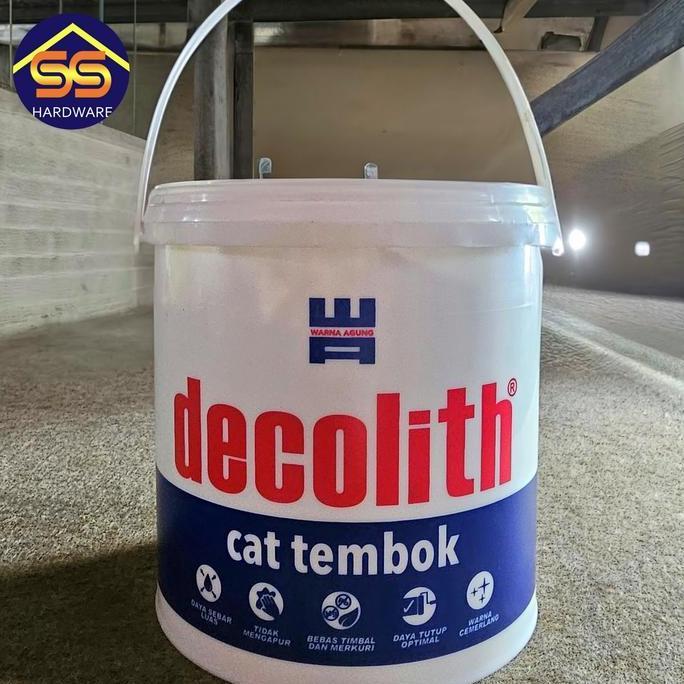 GOSEND ONLY CAT TEMBOK DECOLITH 5kg Cat Decolith Galon