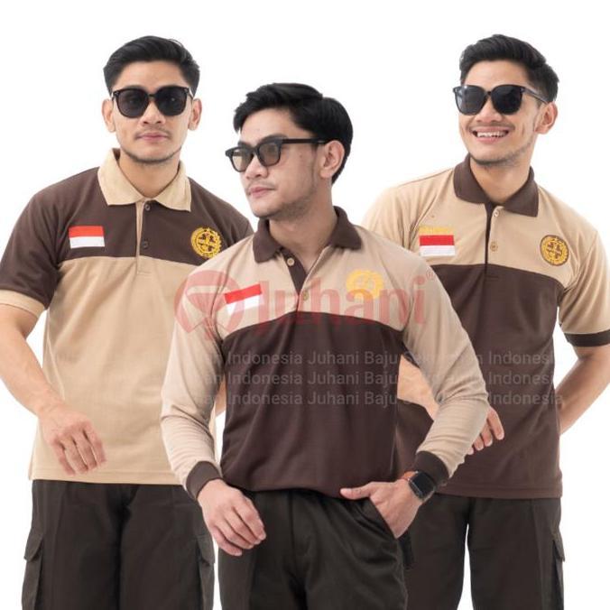 Kaos Pramuka Lengan Pendek & Panjang Kaos Kerah Pramuka Kaos Pembina Pramuka Bahan PE Lacos Trendy K