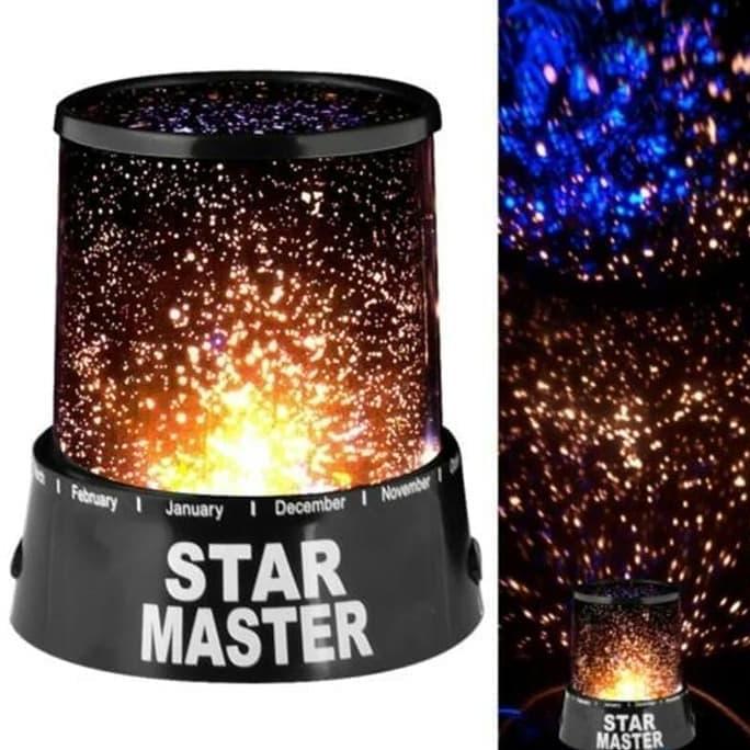 Lampu Tidur Star Master Proyektor Bulan Bintang Led