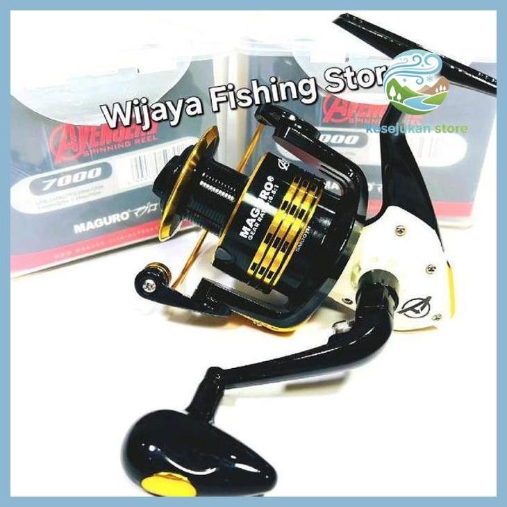 (PANCING) REEL PANCING MAGURO AVENGERS AVENGER 7000 PRIVASI AMAN