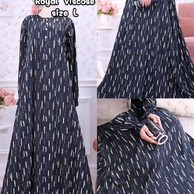 Ditsy Nightgown Homedress Premium Gamis Wanita Dewasa Remaja Syari Cantik